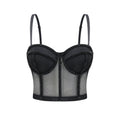 Zoe Corset Top with Embellished Details & Spaghetti Straps
