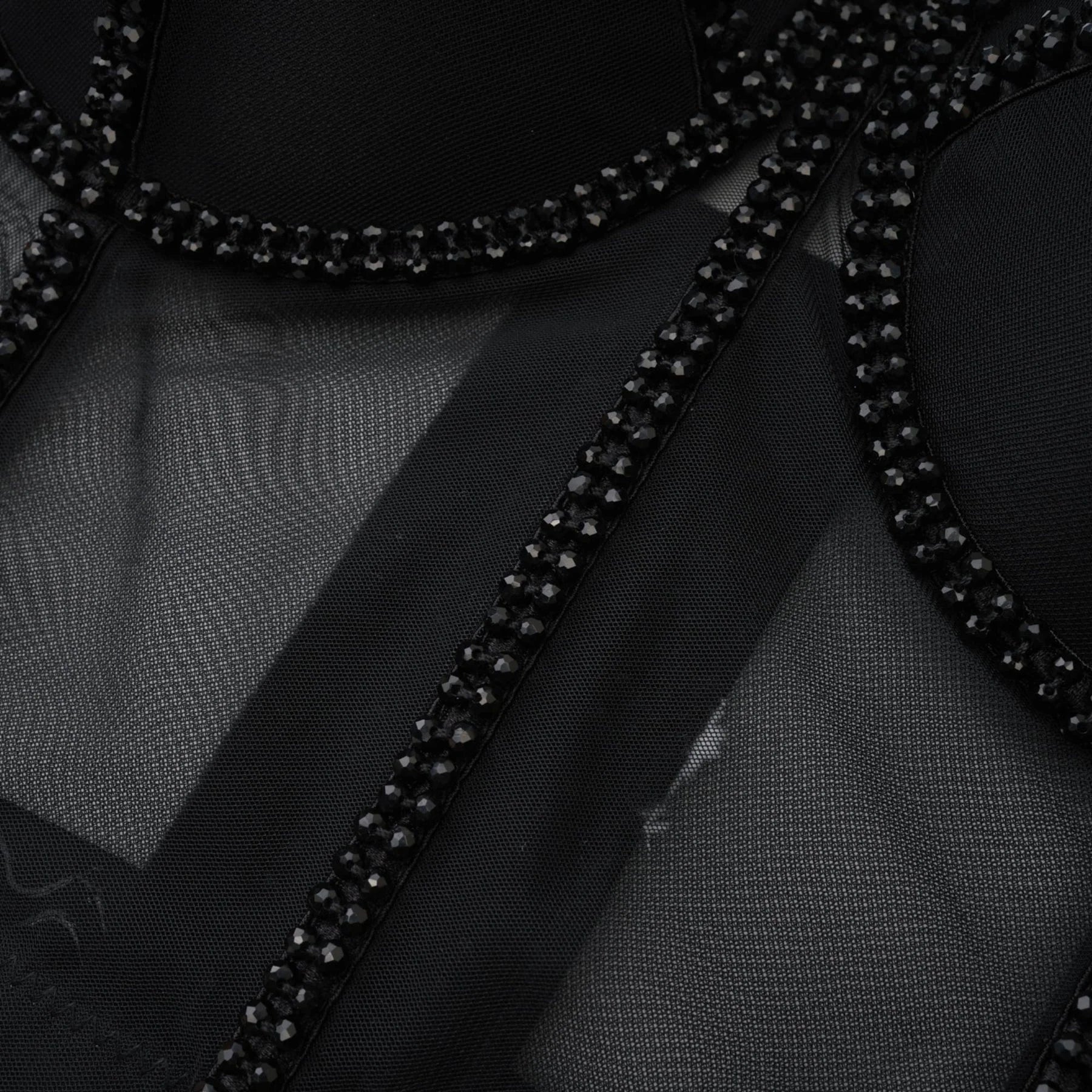 Zoe Corset Top with Embellished Details & Spaghetti Straps