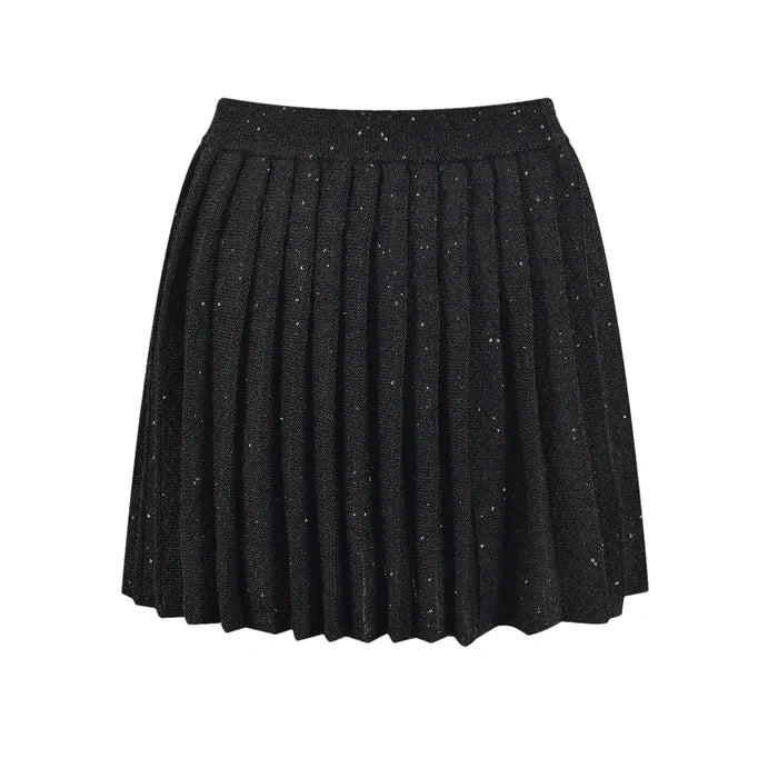 Zoe Jacket & Skirt Black Sequin Matching Set